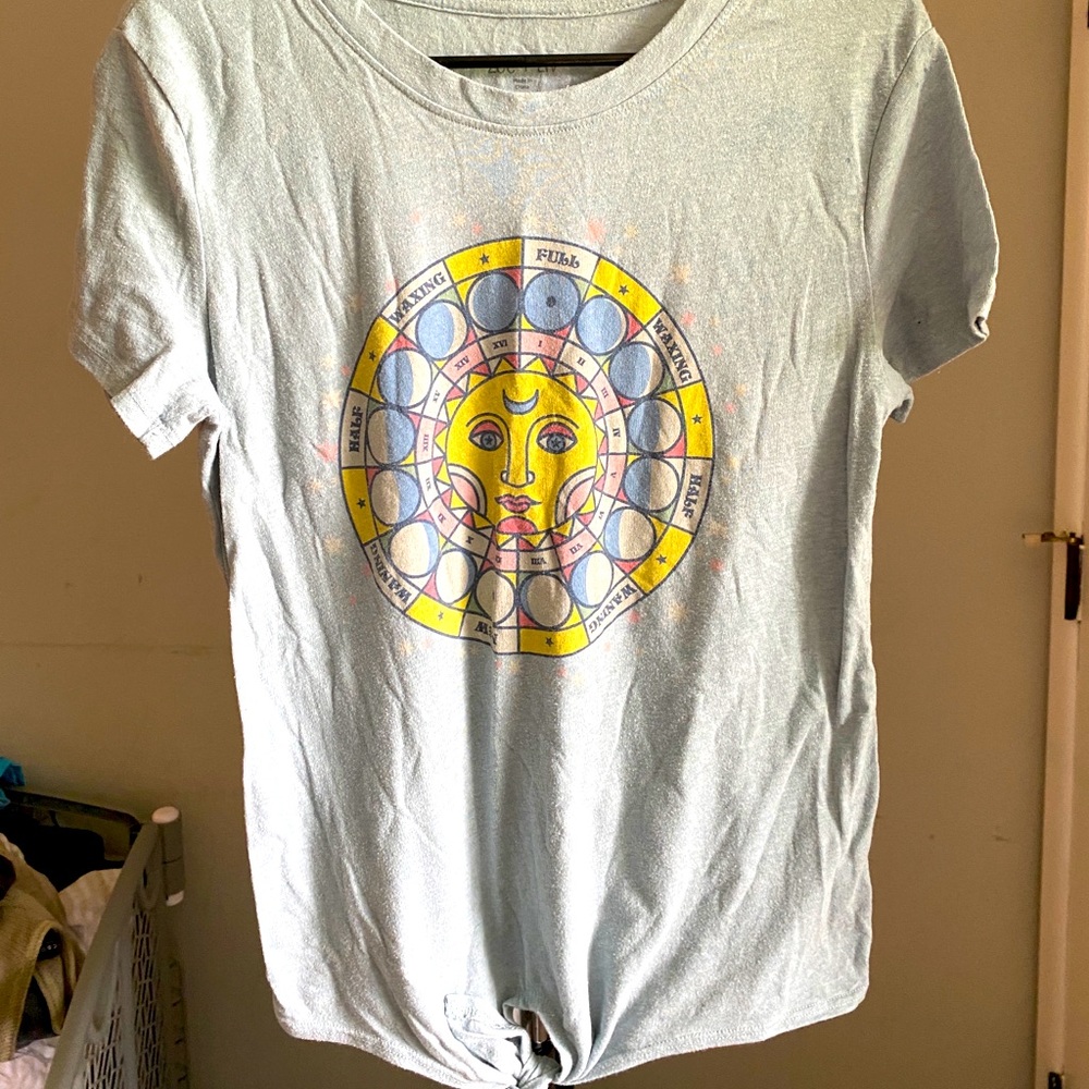 Moon phase tee